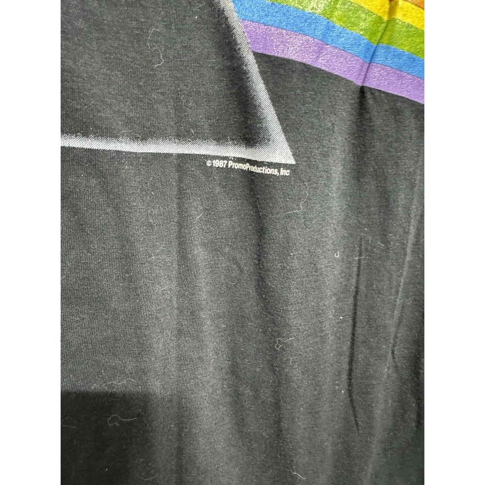 Vintage 1987 Tour Pink Floyd RARE 3/4 Sleeve T Shirt L Made In USA Fast Shipping - Picture 3 of 10